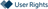 User Rights logo