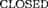 Closed logo