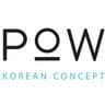 Pow korean concept logo