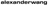 alexanderwang llc. logo