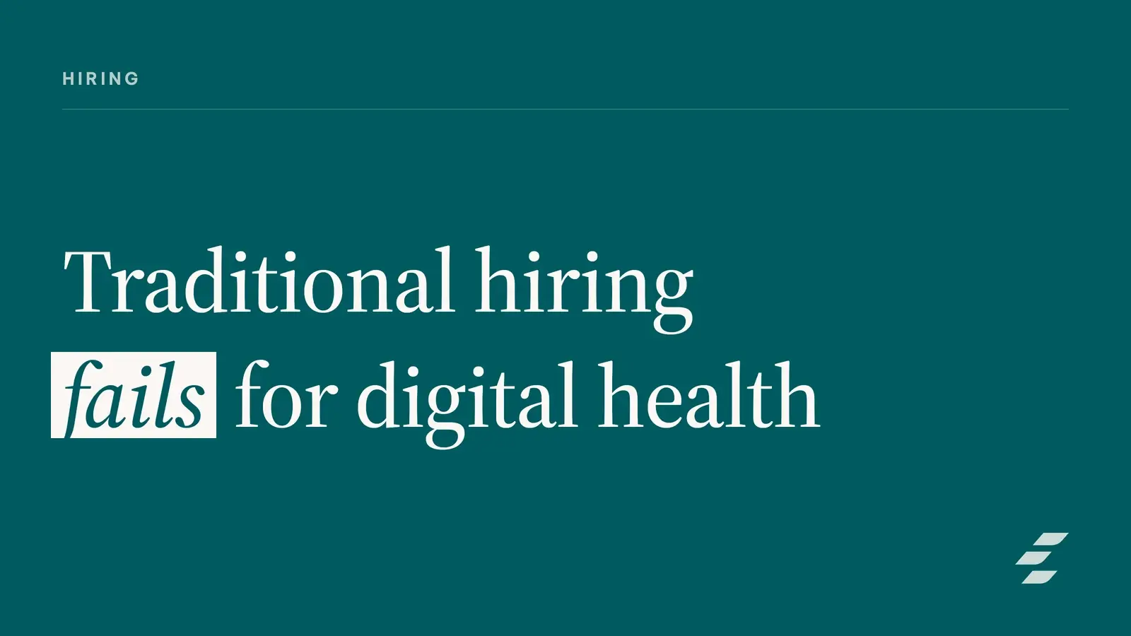 Featured image for Digital Health Team Hiring Strategies for Startups