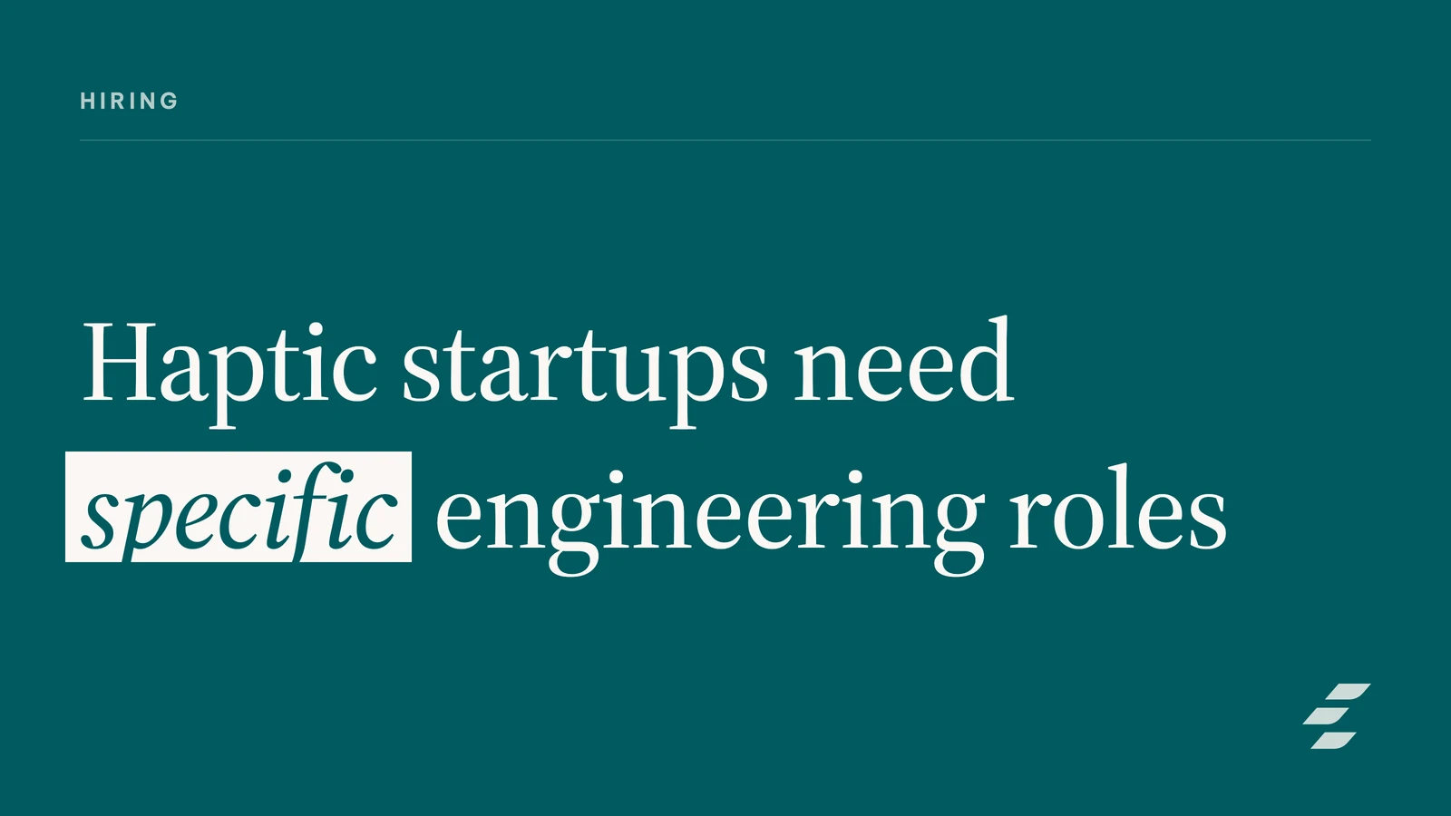 Featured image for Haptic Technology Team: Key Roles and Skills for Startups