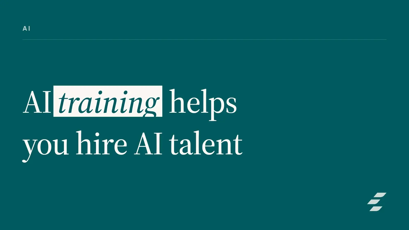 Curriculum Learning: How Startups Hire & Train AI Talent