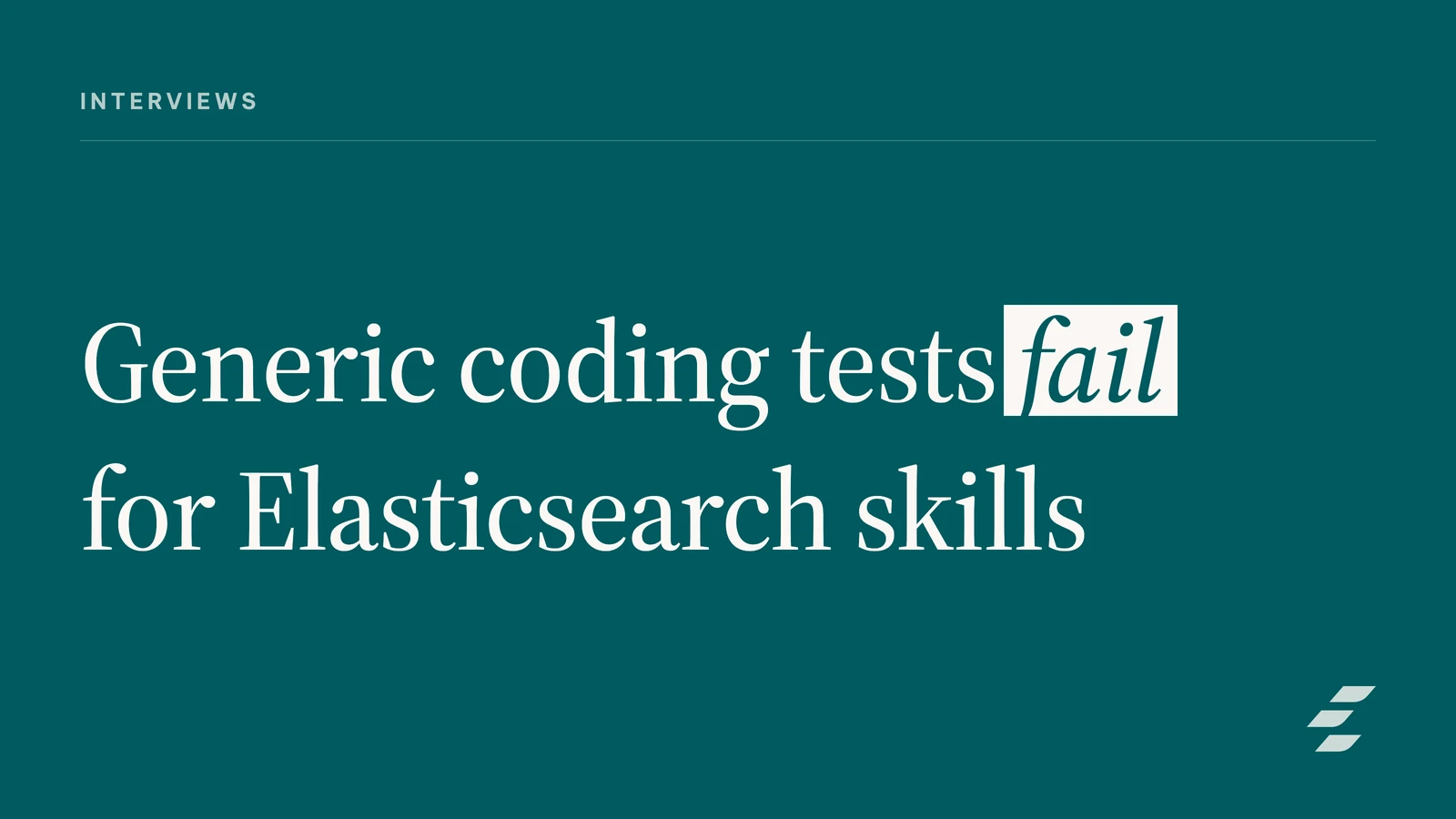 Featured image for Mastering Elasticsearch Coding Challenges: A Startup's Guide to Hiring Top Talent