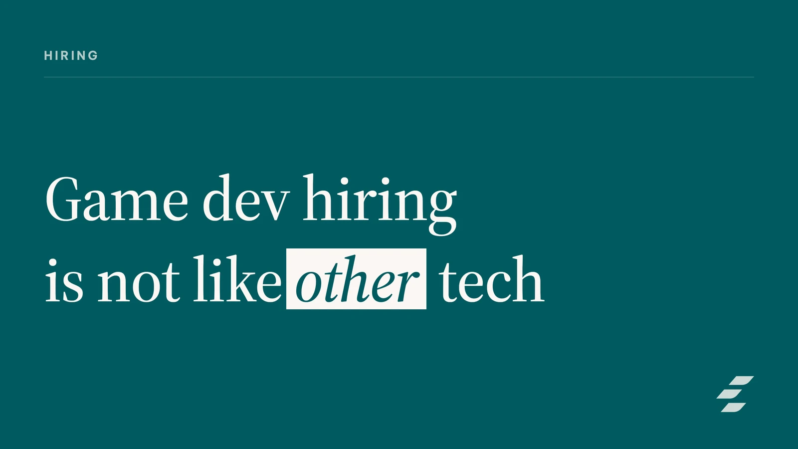 Featured image for Game Dev Hiring for Startups: Technical & Creative Roles