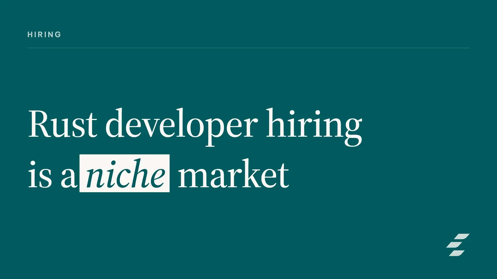 Featured image for Hiring Rust Developers: A Startup's Guide to Success
