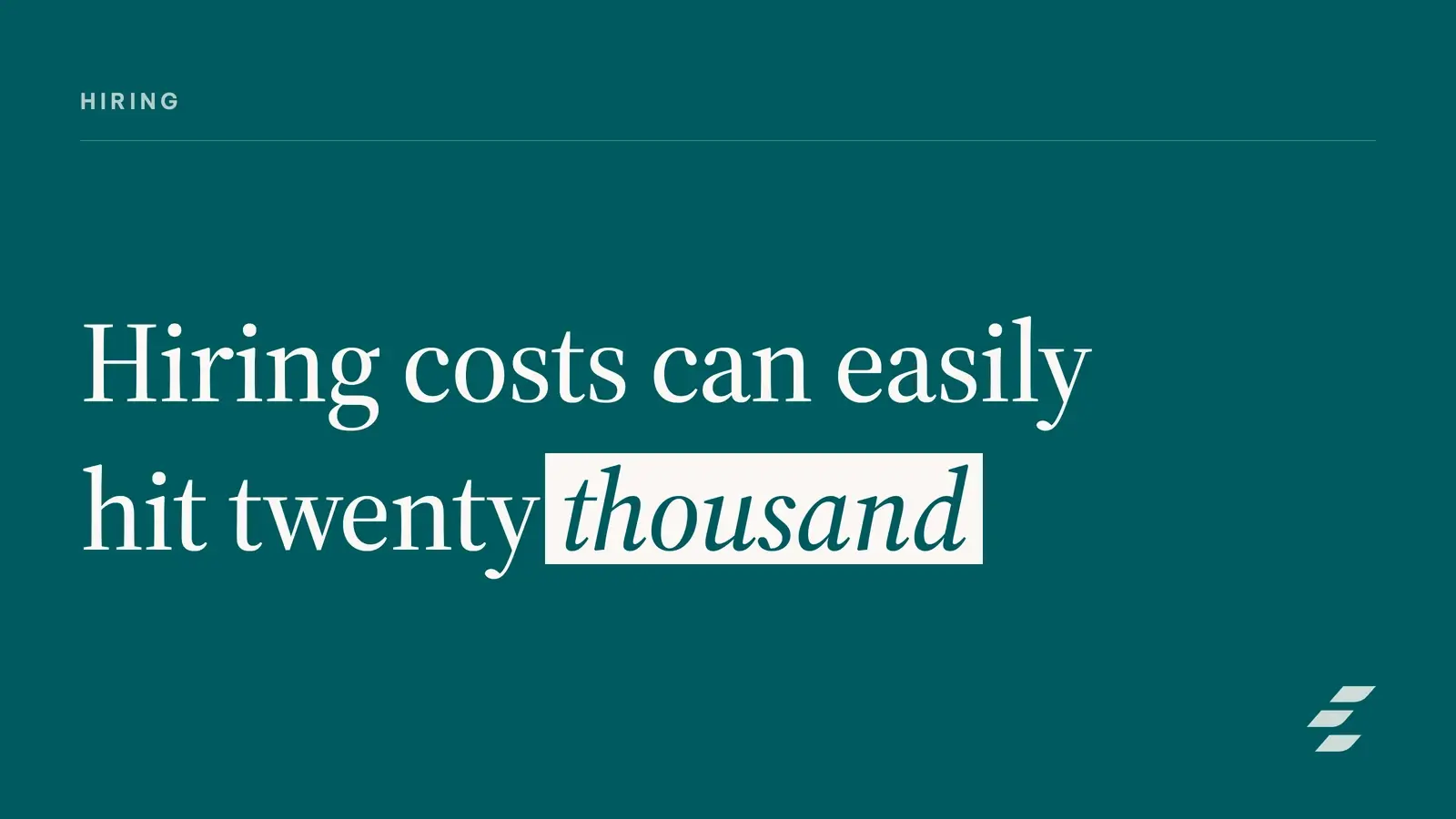 Featured image for Startup Hiring Costs: How to Forecast Your Recruiting Budget