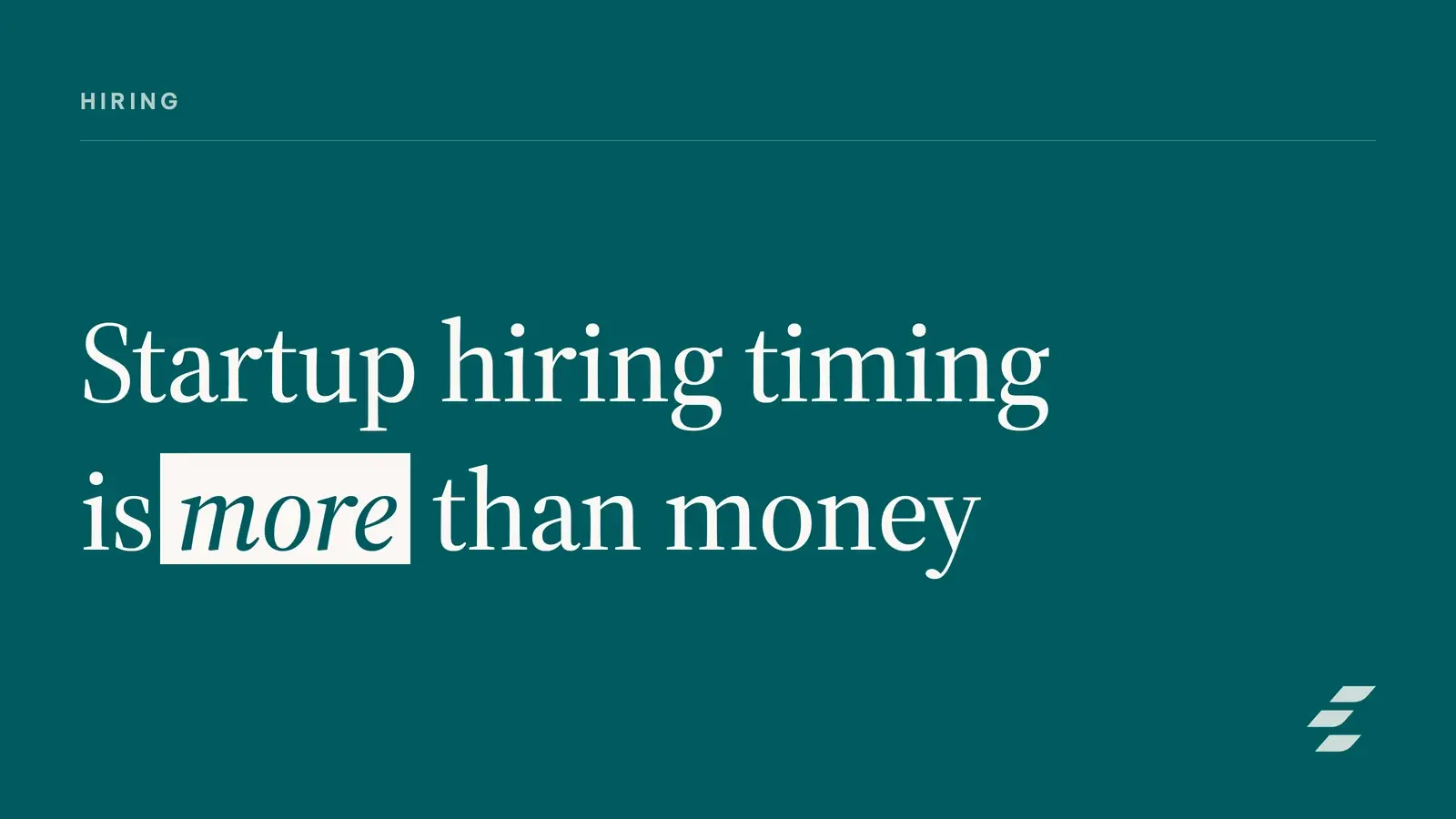 Startup Hiring Timeline: A Guide to When to Hire Each Role