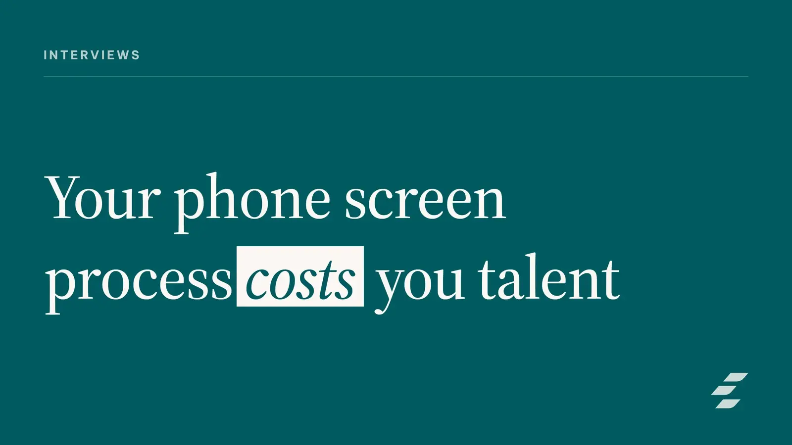 Featured image for Phone Screen Process That Speeds Up Startup Hiring