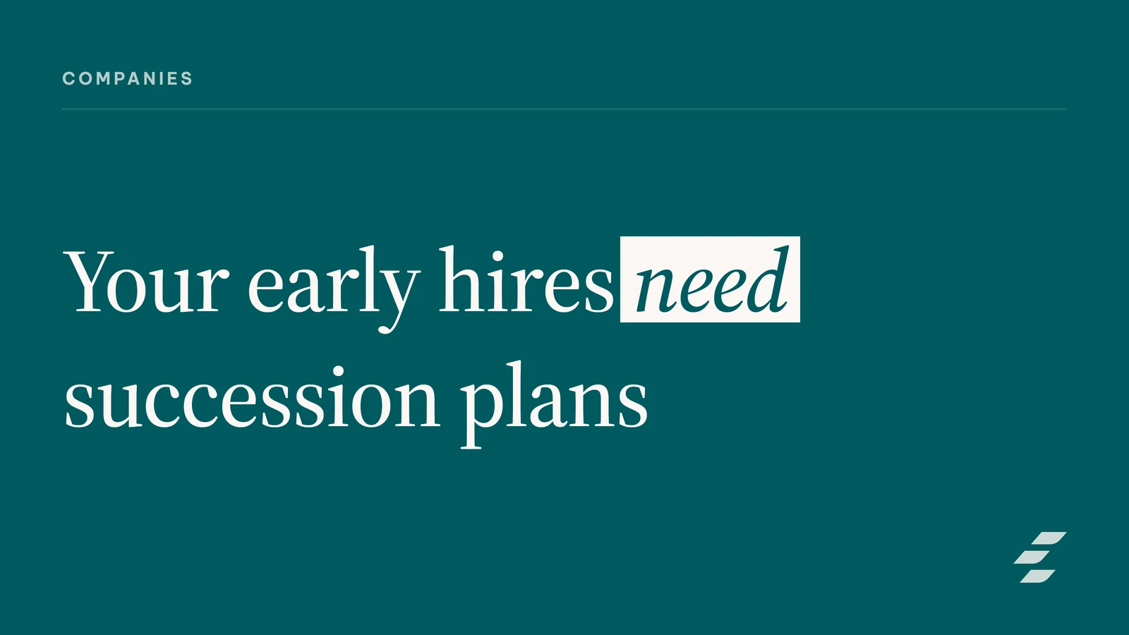 Featured image for Startup Succession Planning: Beyond the Founder โ Securing Your Early Hires' Critical Roles