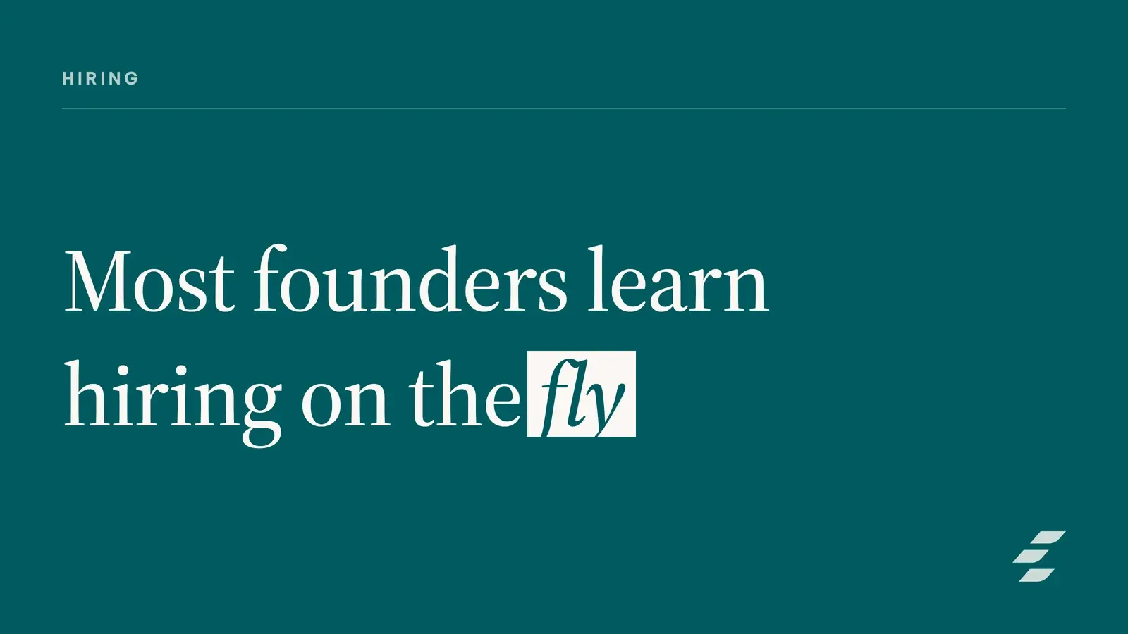 Featured image for Startup Hiring Reading List: 33 Resources from YC & More