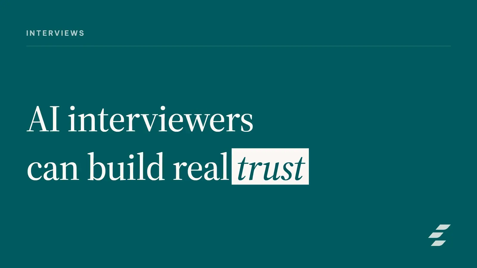 Featured image for Building Trustworthy Conversational AI Interviewers: A Startup's Ethical Guide to Candidate Engagement