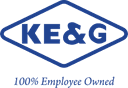 KE&G Construction, Inc. logo